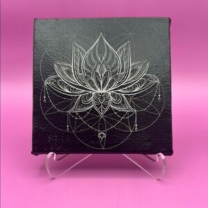 Black and White Mandala Wall Art